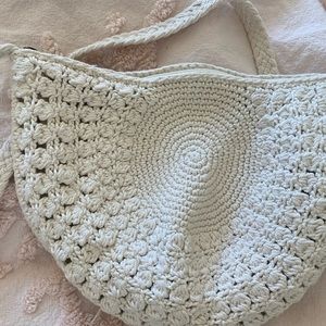 CREAM BEACH BAG